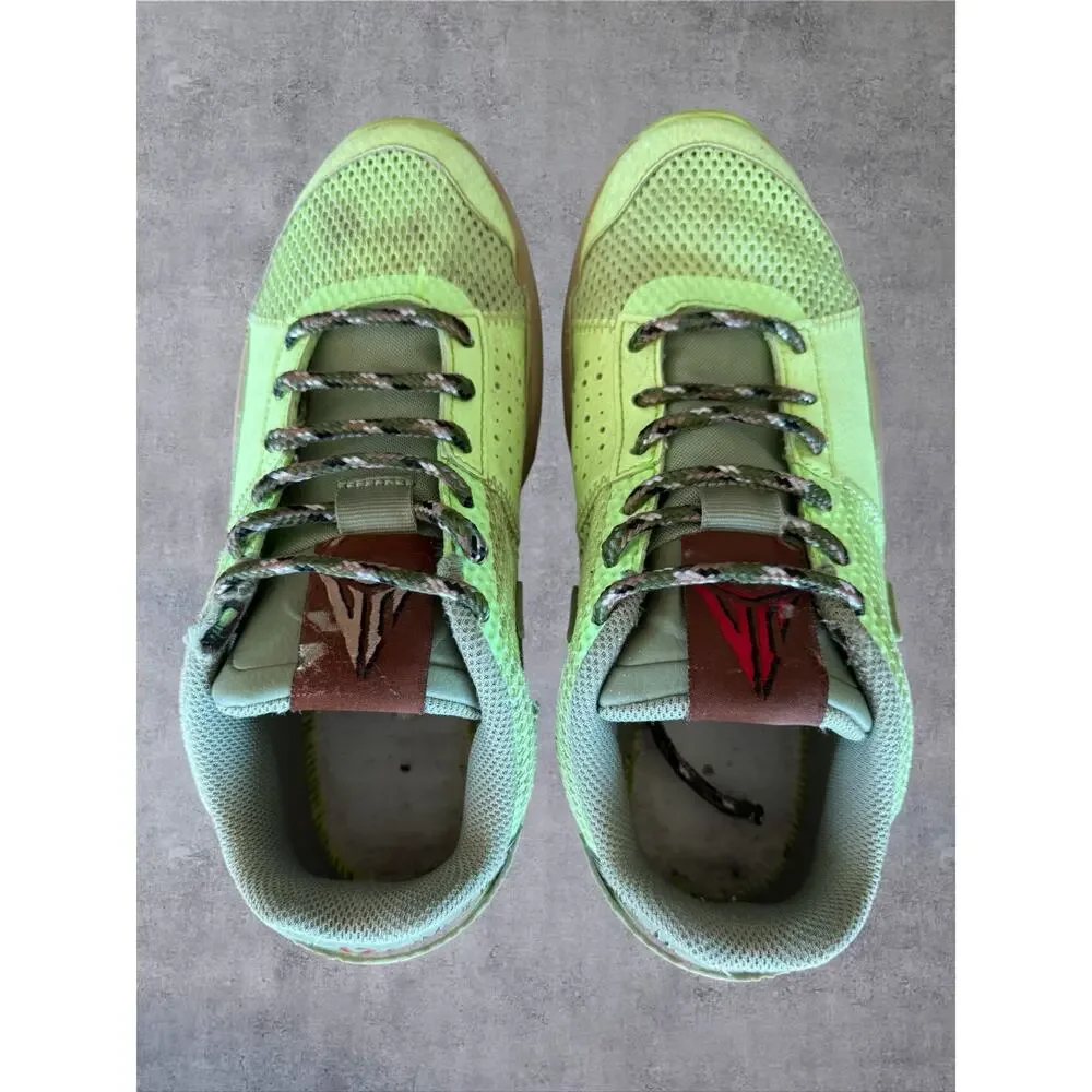 Nike Ja 1 Halloween Zombie Lime Blast Green FV6097-300 Big Kids Size 5.5Y / W7